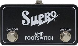 Amp footswitch Supro SF2 Dual Amp Footswitch