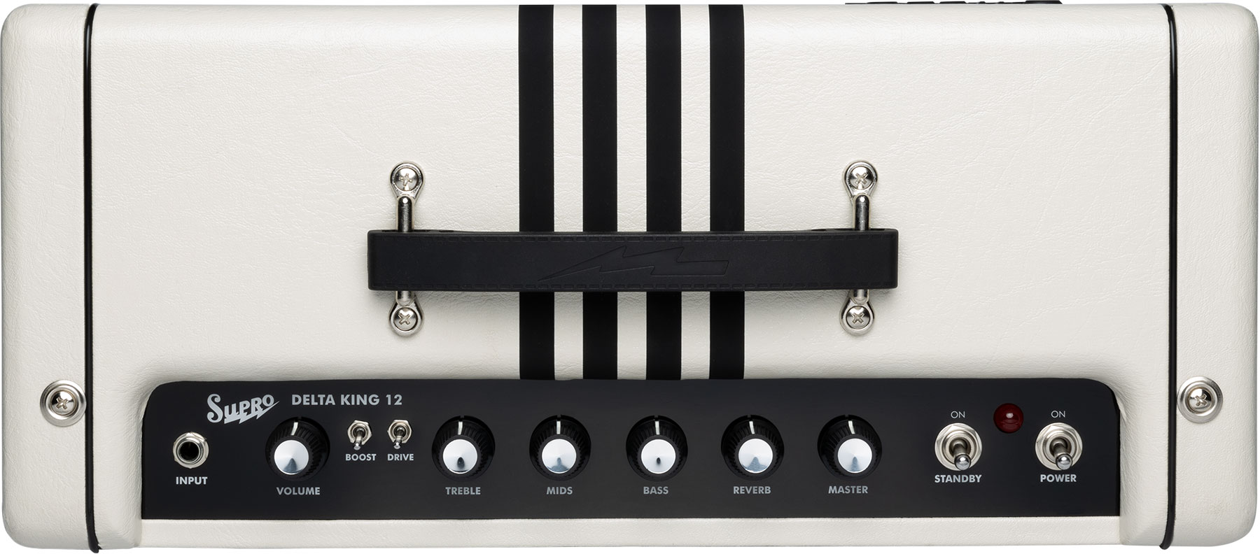 Supro Delta King 12 Combo 15w 1x12 Ivory/black - Electric guitar combo amp - Variation 2