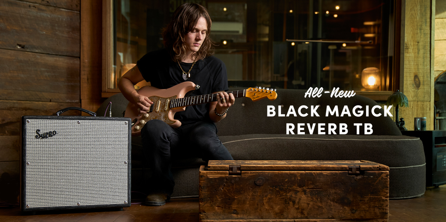 Supro Tyler Bryant Black Magick Reverb Tb Signature 35w 1x12 - Electric guitar combo amp - Variation 3