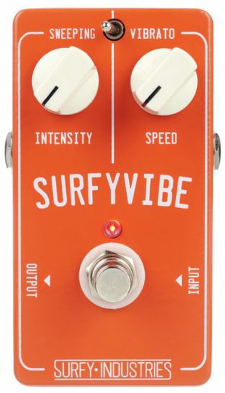 Surfy Industries Surfyvibe Vibrato - Modulation, chorus, flanger, phaser & tremolo effect pedal - Main picture