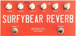 Reverb, delay & echo effect pedal Surfy industries SurfyBear Compact Reverb - Red