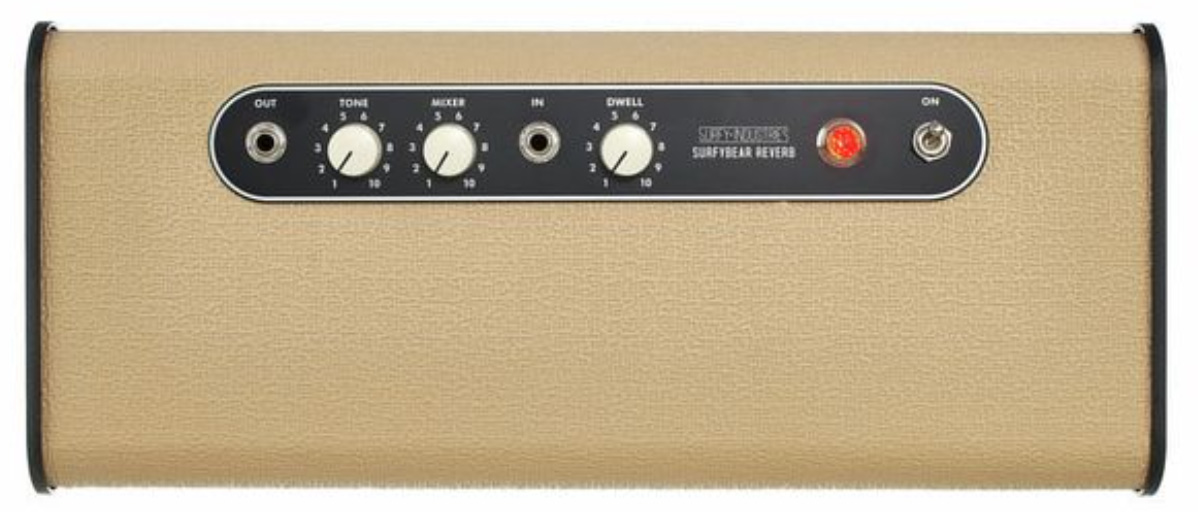 Surfy Industries Surfybear Classic Reverb V2 Blonde - Reverb, delay & echo effect pedal - Variation 2