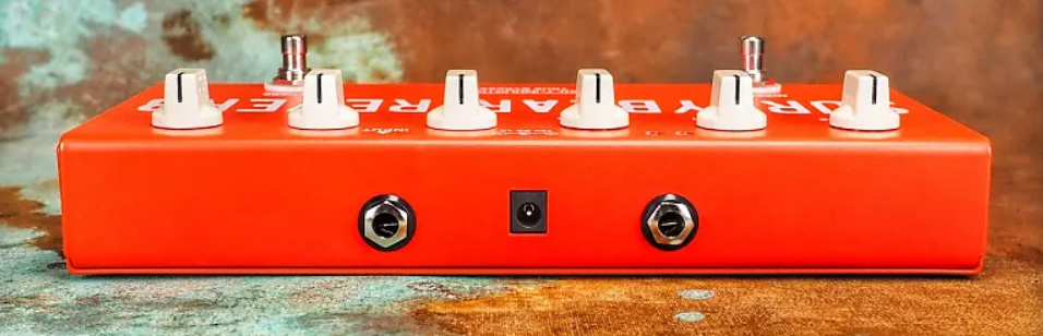 Surfy Industries Surfybear Compact Reverb Red - Reverb, delay & echo effect pedal - Variation 3