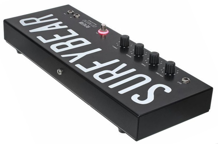 Surfy Industries Surfybear Metal Reverb Black - Reverb, delay & echo effect pedal - Variation 1