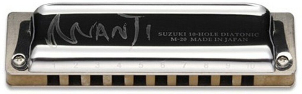 Suzuki MANJI D Chromatic harmonica