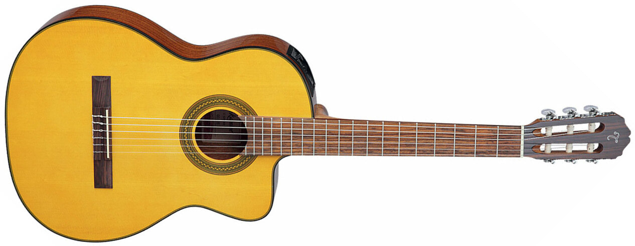 Takamine Gc1ce Nat G-classical Cw Epicea Acajou Rw Tpe - Natural Gloss - Classical guitar 4/4 size - Main picture