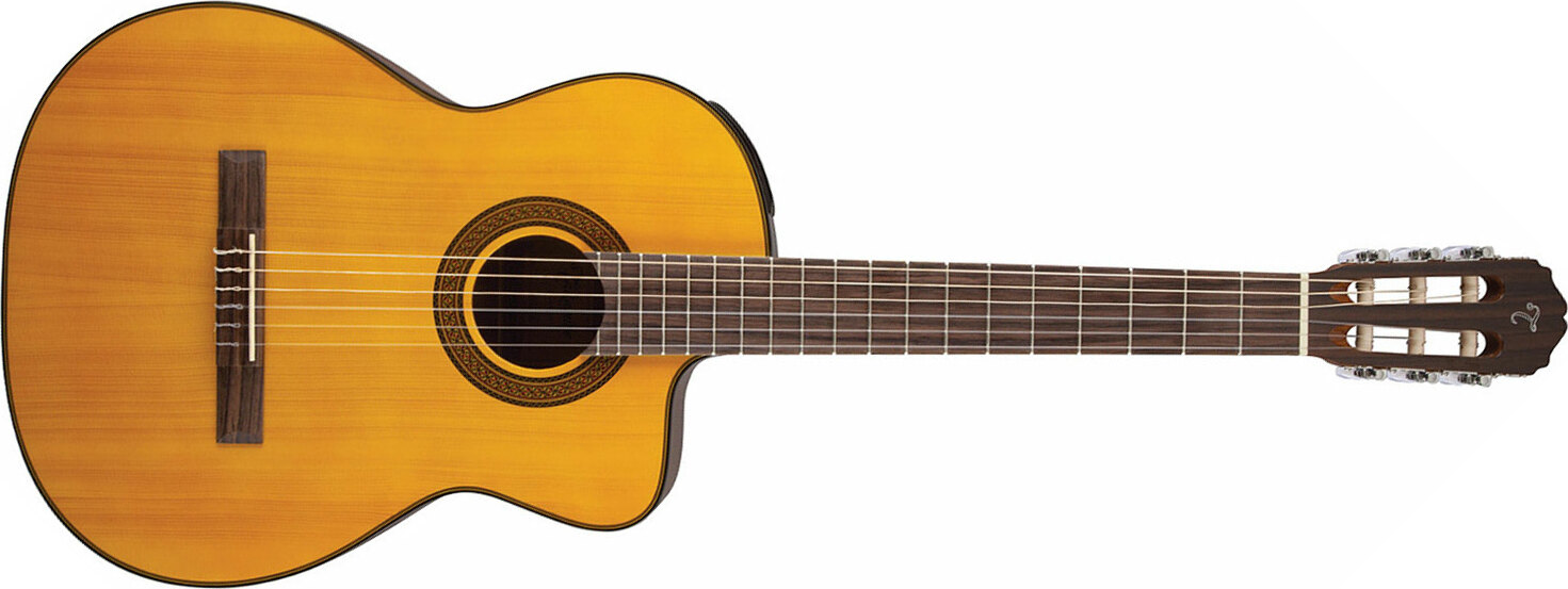 Takamine Gc3ce Nat Epicea Acajou Rw Tp-4t - Natural - Classical guitar 4/4 size - Main picture
