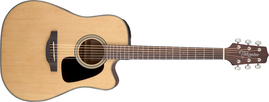Takamine Gd10ce-ns Dreadnought Cw Epicea Acajou Tpe - Natural - Electro acoustic guitar - Main picture
