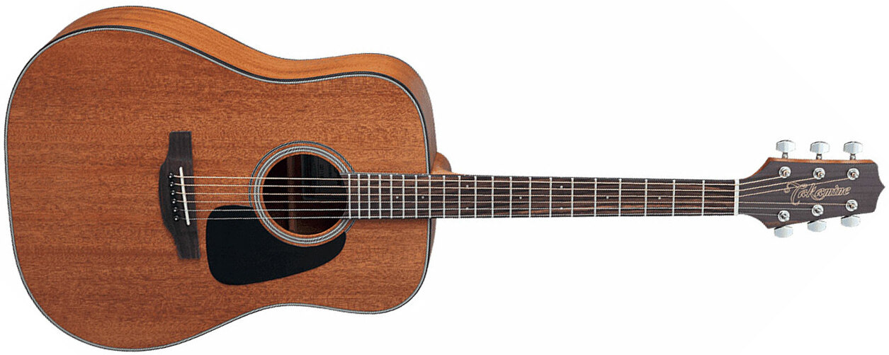 Takamine Gd11m Ns Dreadnought Tout Acajou Rw - Natural Mahogany Satin - Acoustic guitar & electro - Main picture