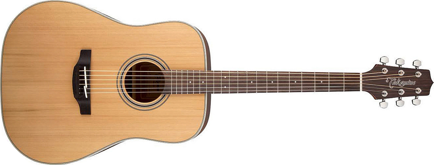 Takamine Gd20-ns Dreadnought Cedre Acajou - Natural Satin - Acoustic guitar & electro - Main picture