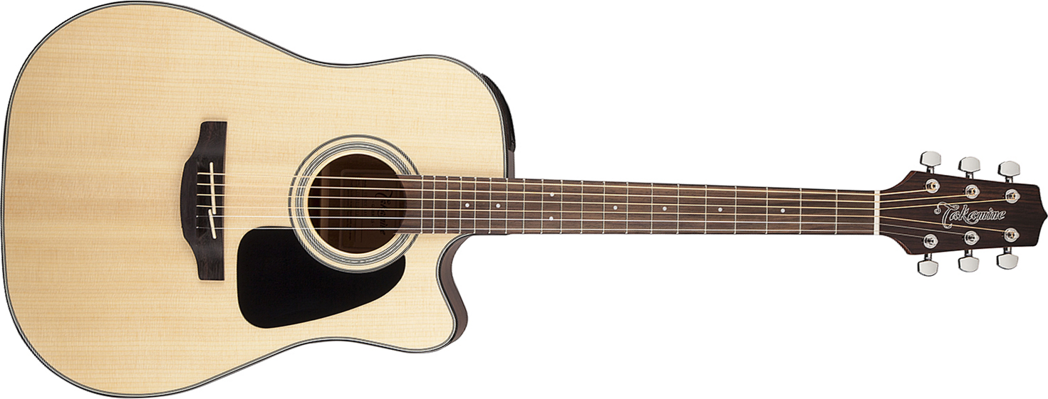 Takamine Gd30ce-nat Dreadnought Epicea Acajou Tp4td - Natural - Electro acoustic guitar - Main picture