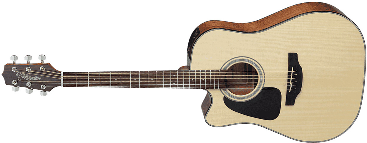 Takamine Gd30celh-nat Dreadnought Cw Gaucher Epicea Acajou - Natural Gloss - Electro acoustic guitar - Main picture