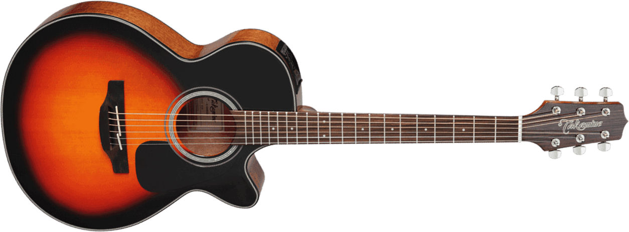 Takamine Gf30ce-bsb Fxc Grand Concert Cw Epicea Palissandre - Brown Sunburst - Electro acoustic guitar - Main picture