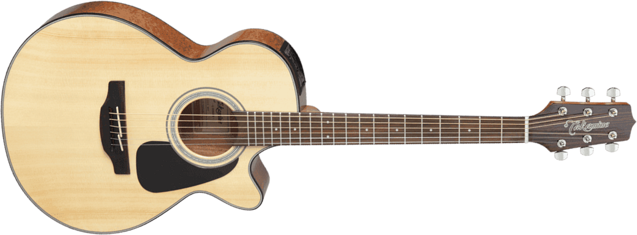 Takamine Gf30ce-nat Grand Concert Cw Epicea Palissandre - Natural Gloss - Electro acoustic guitar - Main picture