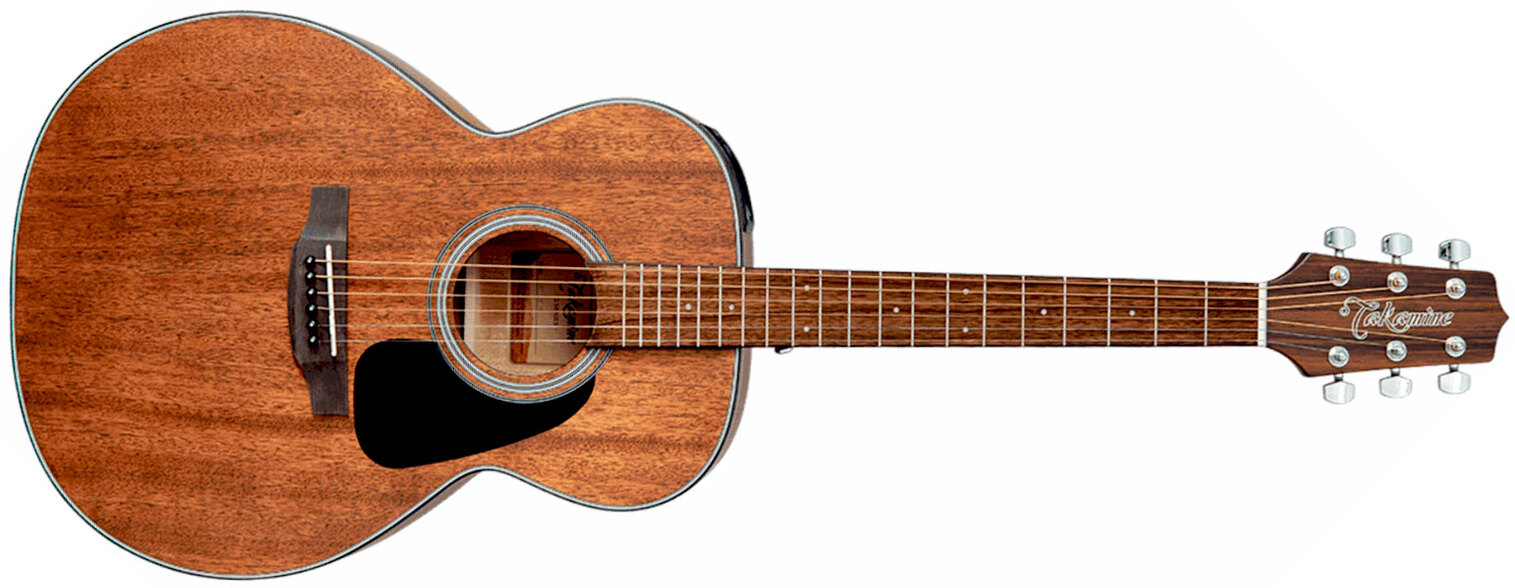 Takamine Gln11e Ns Nex Tout Acajou Jat - Natural Satin - Acoustic guitar & electro - Main picture