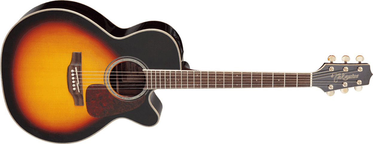 Takamine Gn71ce-bsb Nex Grand Auditorium Cw Epicea Palissandre - Brown Sunburst - Electro acoustic guitar - Main picture