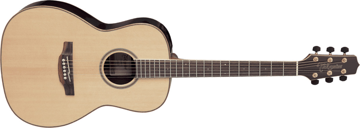 Takamine Gy93e New Yorker Parlor Epicea Palissandre - Natural Gloss - Electro acoustic guitar - Main picture