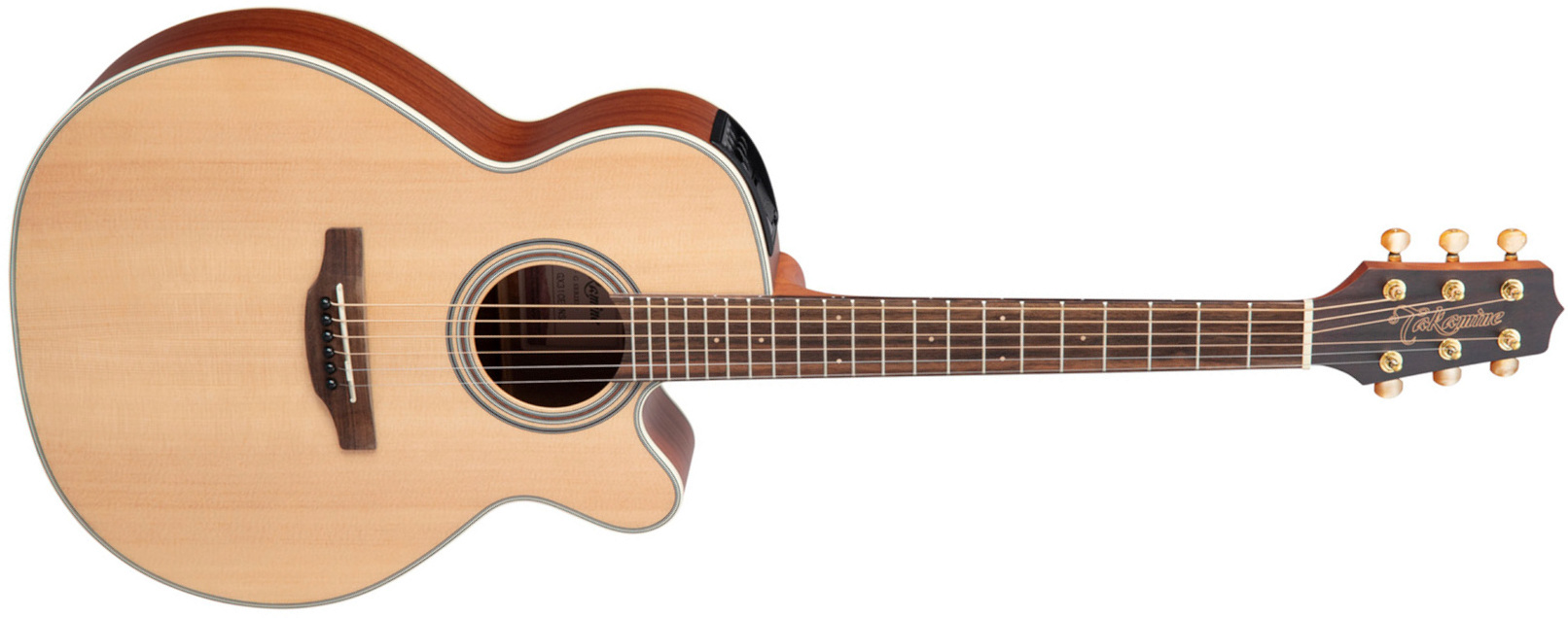 Takamine Nex Gx31ce-ns Epicea Sapele Cw - Natural Satin - Travel folk guitar - Main picture