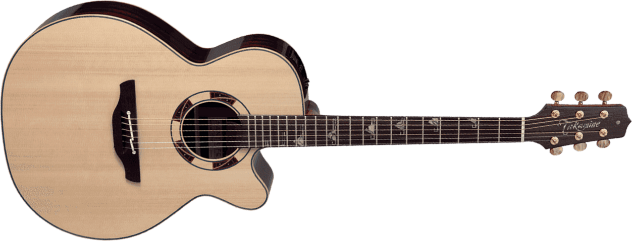 Takamine Tsf48c Legacy Nex Grand Auditorium Cw Epicea Palissandre Ctp-3 - Natural - Electro acoustic guitar - Main picture