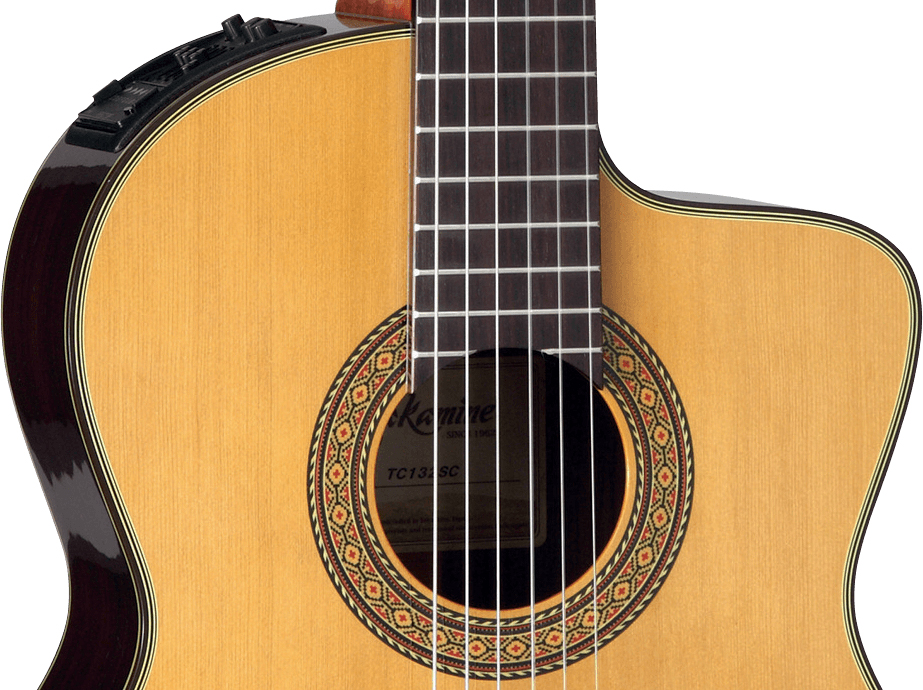 Takamine Ec132sc Jap 4/4 Cw Cedre Palissandre Rw - Natural - Classical guitar 4/4 size - Variation 1