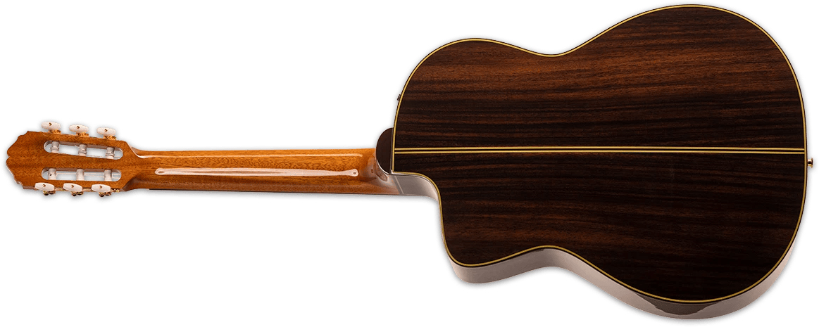 Takamine Eh5c Hirade Jap 4/4 Cw Cedre Palissandre Eb - Natural - Classical guitar 4/4 size - Variation 1