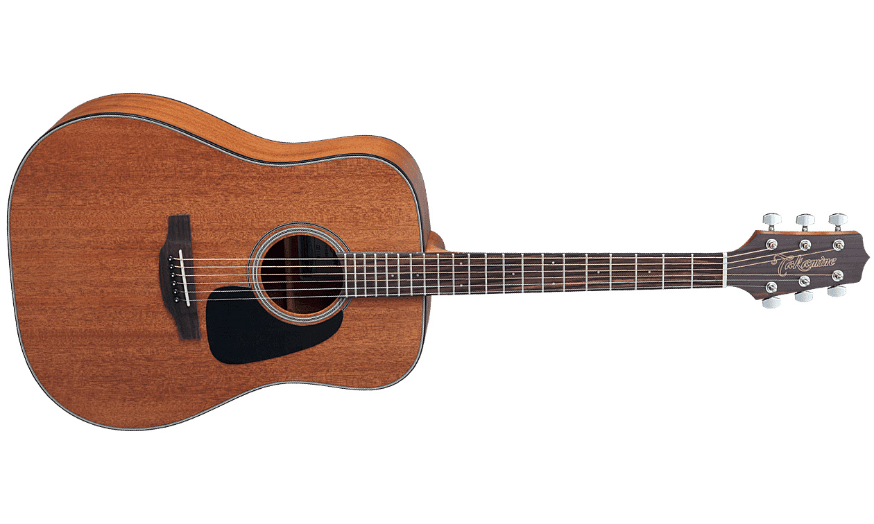 Takamine Gd11m Ns Dreadnought Tout Acajou Rw - Natural Mahogany Satin - Acoustic guitar & electro - Variation 1