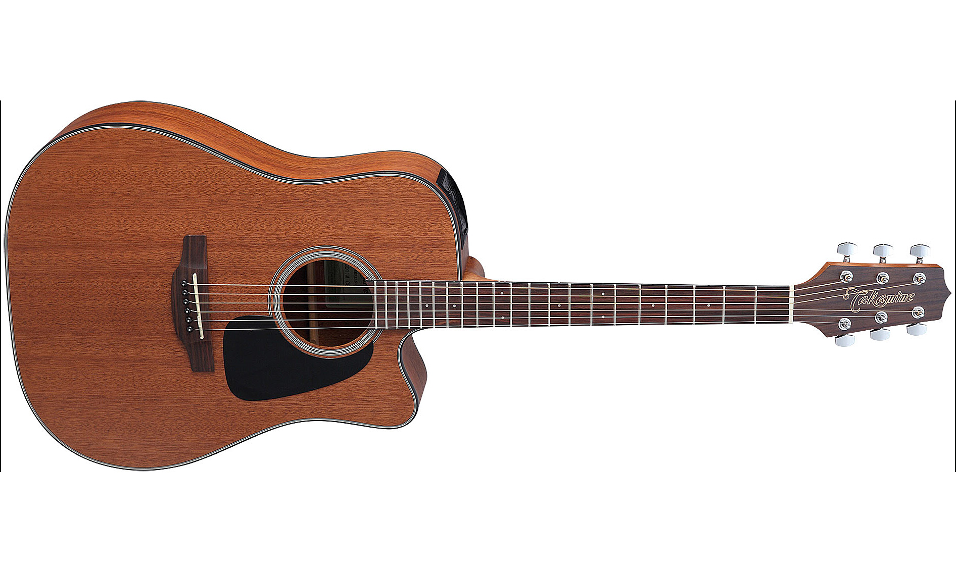 Takamine Gd11mce-ns Dreadnought Cw Tout Acajou - Naturel Satin - Electro acoustic guitar - Variation 1