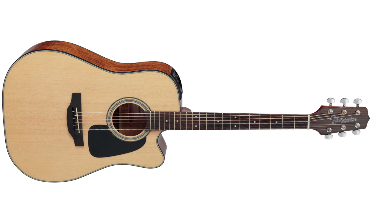 Takamine Gd15ce-nat Dreadnought Cw Epicea Acajou Rw Tp-4t - Natural Gloss - Electro acoustic guitar - Variation 1