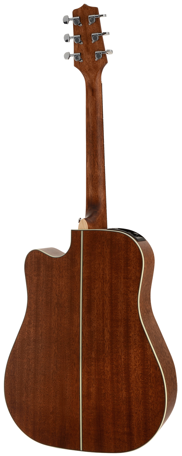 Takamine Gd20ce-ns Dreadnought Cw Cedre Acajou - Naturel Satin - Electro acoustic guitar - Variation 1