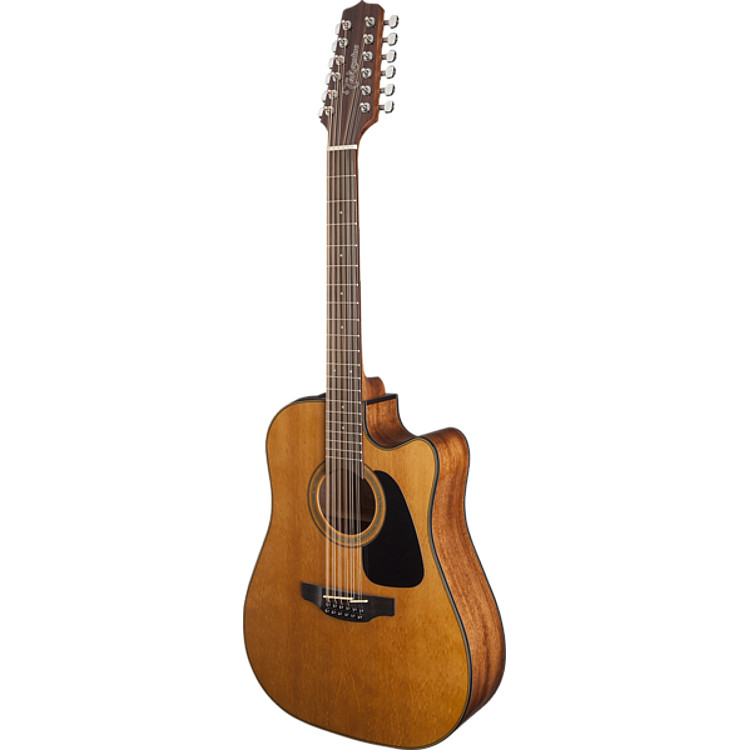 Takamine Gd30ce12 Nat Dreadnought Cw 12-cordes Epicea Acajou - Natural Gloss - Electro acoustic guitar - Variation 2