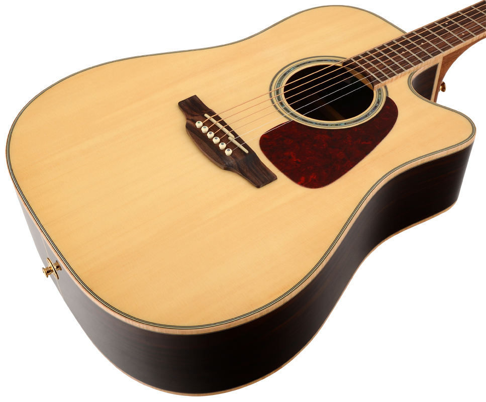 Takamine Gd71ce-nat Dreadnought Cw Epicea Palissandre - Natural Gloss - Electro acoustic guitar - Variation 2