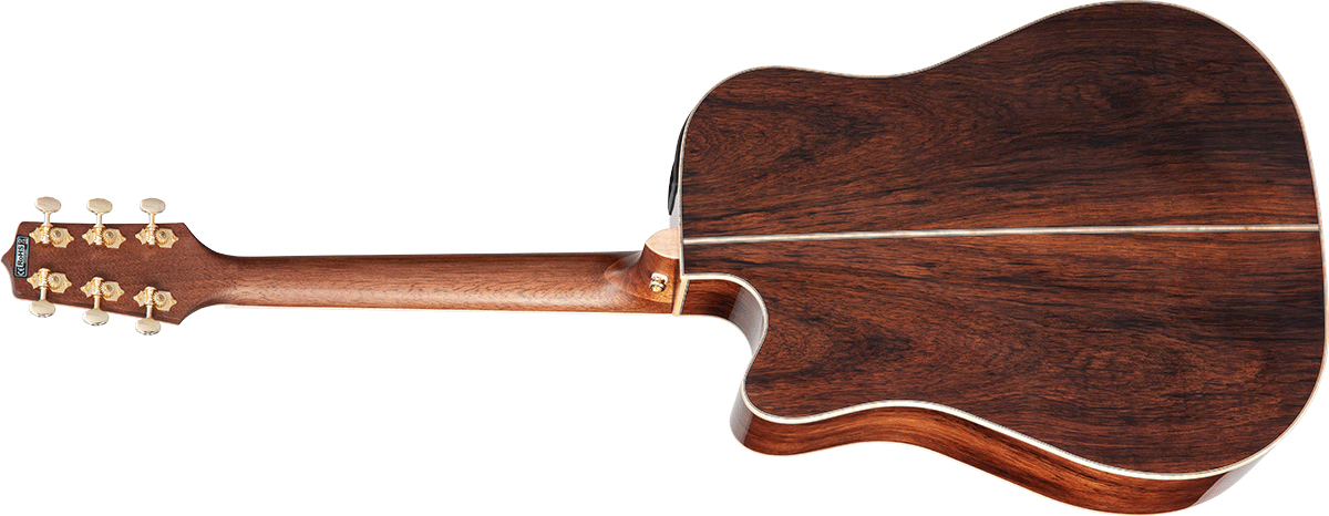Takamine Gd90ce-mdnat Dreadnought Cw Epicea Palissandre Rw - Natural Gloss - Folk guitar - Variation 1
