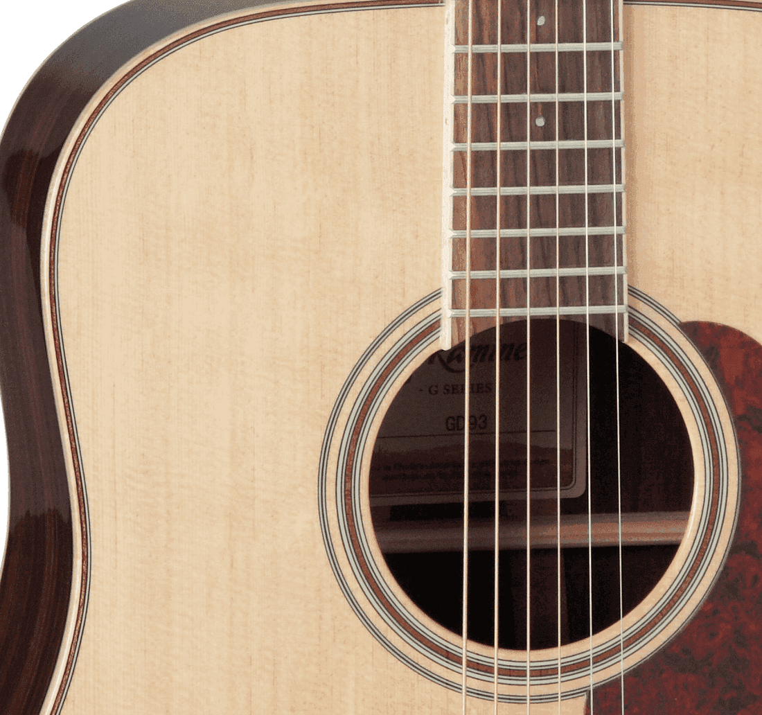 Takamine Gd93-nat Dreadnought Epicea Palissandre - Natural Gloss - Acoustic guitar & electro - Variation 3