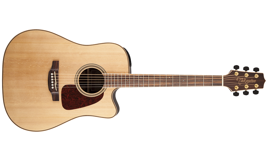 Takamine Gd93ce-nat Dreadnought Cw Epicea Palissandre - Natural Gloss - Electro acoustic guitar - Variation 1