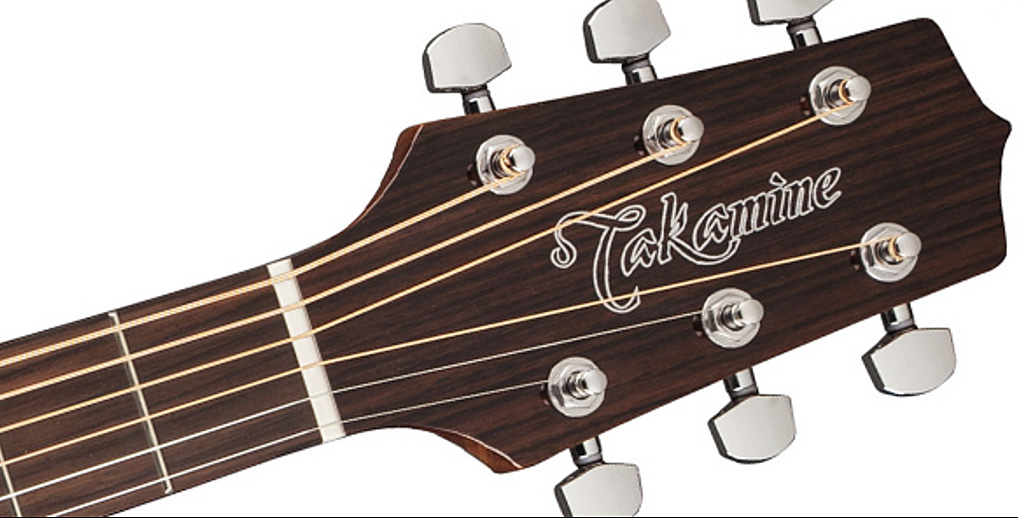 Takamine Gf30ce-nat Grand Concert Cw Epicea Palissandre - Natural Gloss - Electro acoustic guitar - Variation 2