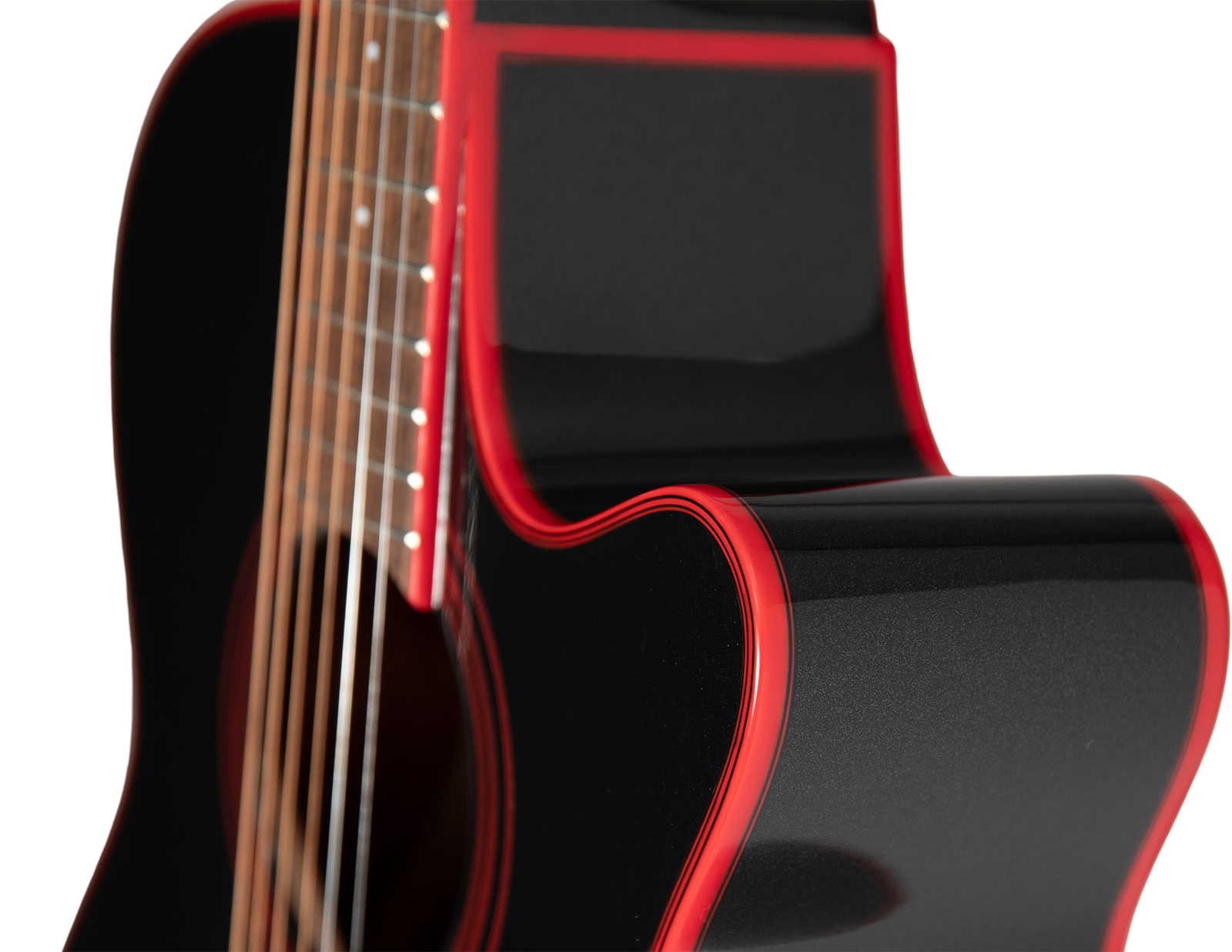 Takamine Gf49ce-cb Fx Concert Epicea Acajou Lau - Black Sparkle - Folk guitar - Variation 2