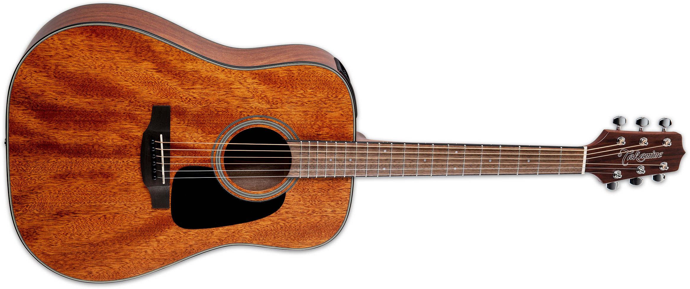 Takamine Gld11e Ns Dreadnought Tout Acajou Jat - Natural Satin - Acoustic guitar & electro - Variation 1