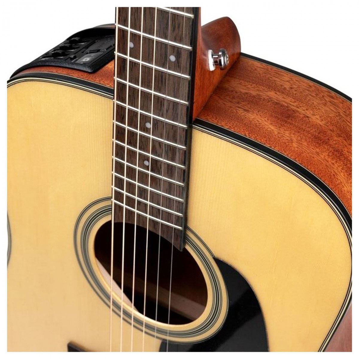 Takamine Gld12e Ns Dreadnought Epicea Acajou Jat - Natural Satin - Acoustic guitar & electro - Variation 1