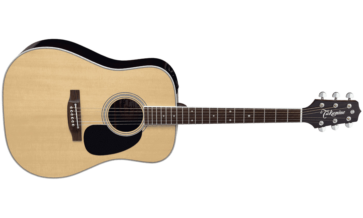 Takamine Glenn Frey Ef360gf Signature Japan Dreadnought Epicea Palissandre Ct4b Ii - Natural Gloss - Electro acoustic guitar - Variation 6