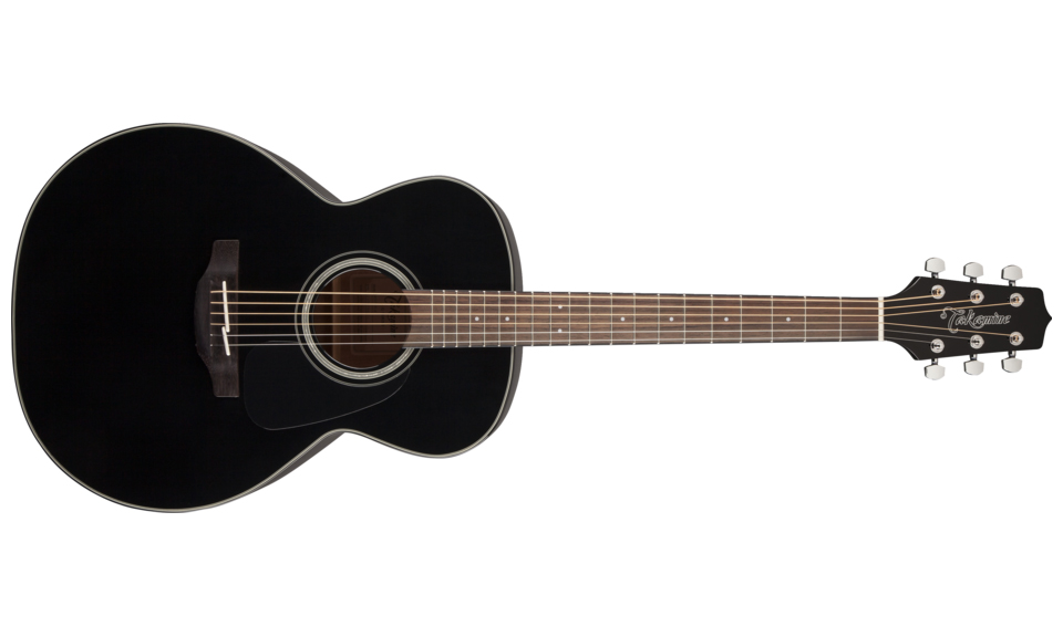 Takamine Gn30-blk Nex Grand Auditorium Epicea Acajou - Black Gloss - Electro acoustic guitar - Variation 1