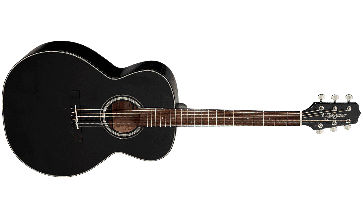 Takamine Gn30-blk Nex Grand Auditorium Epicea Acajou - Black Gloss - Electro acoustic guitar - Variation 4