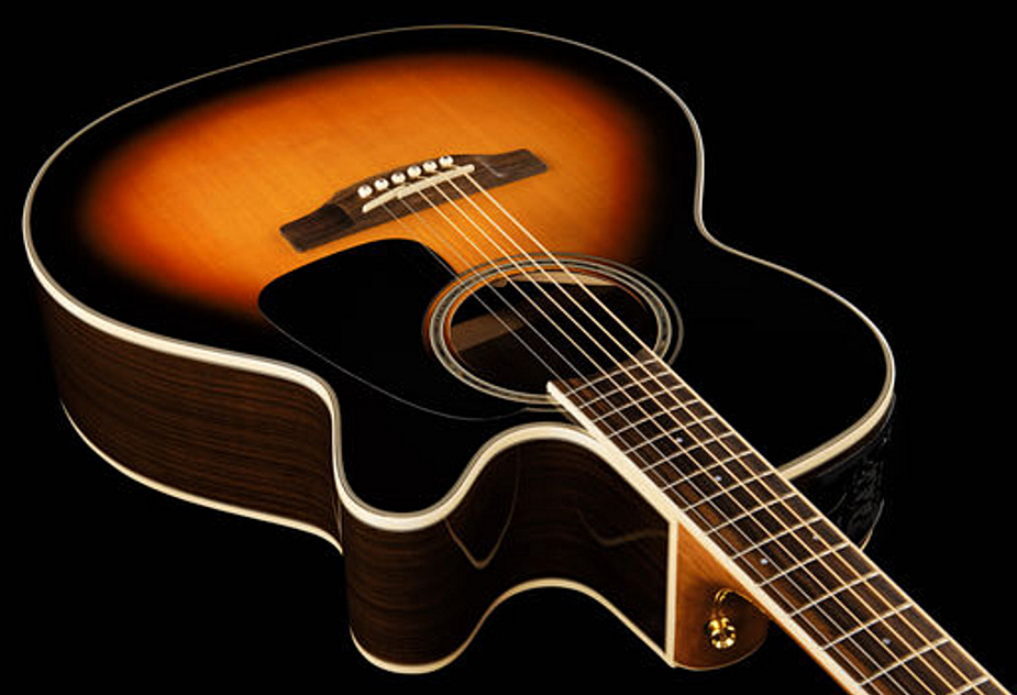 Takamine Gn51ce Bsb Nex Cw Epicea Palissandre Rw - Brown Sunburst - Electro acoustic guitar - Variation 4