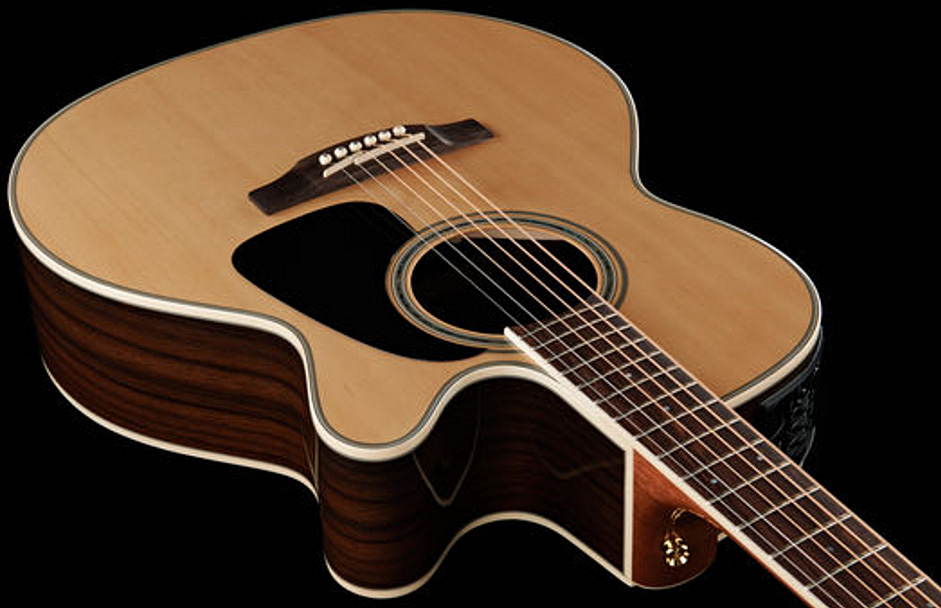 Takamine Gn51celh Nat Nex Cw Gaucher Epicea Palissandre Rw - Natural - Left-handed folk guitar - Variation 3