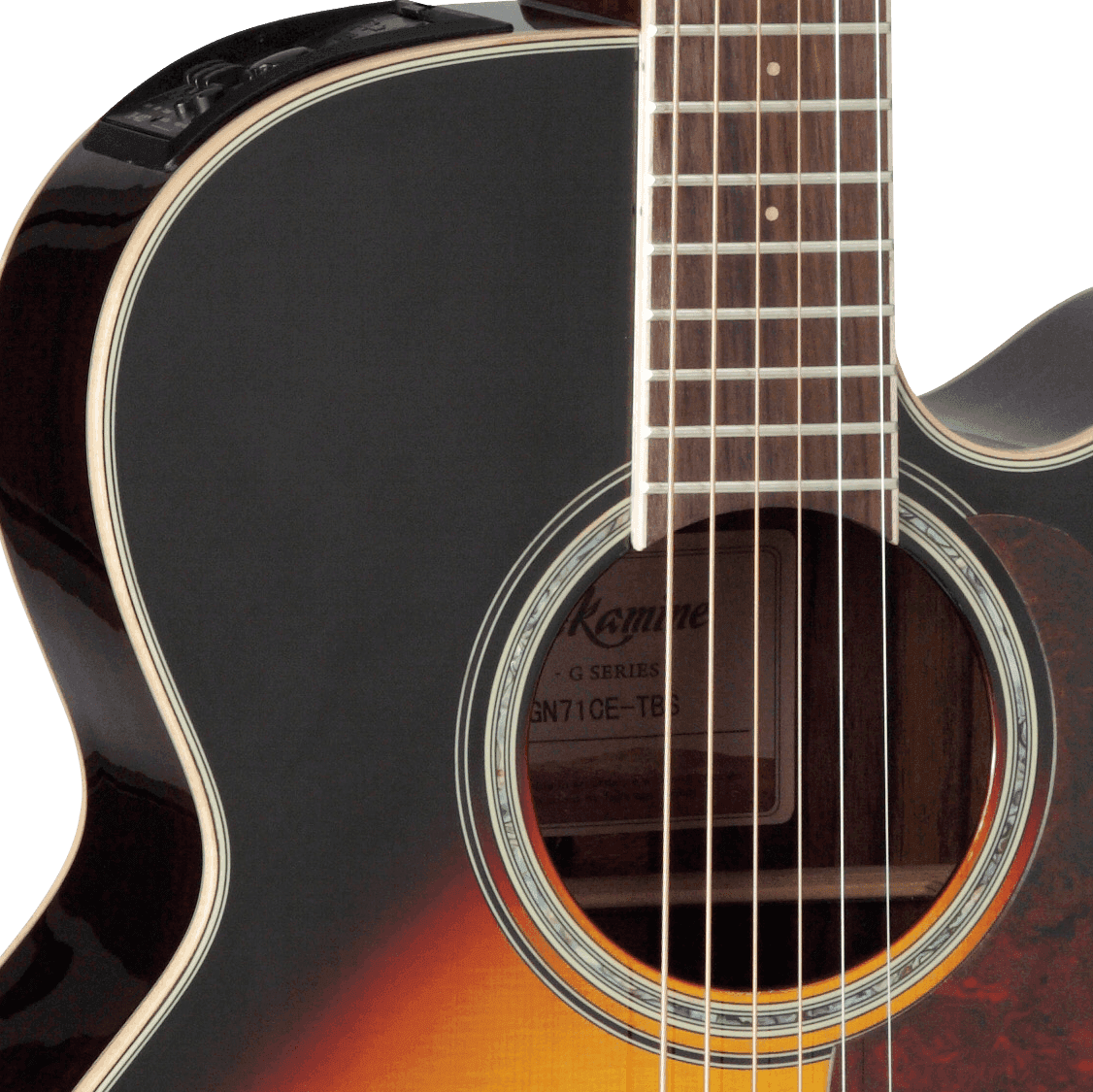 Takamine Gn71ce-bsb Nex Grand Auditorium Cw Epicea Palissandre - Brown Sunburst - Electro acoustic guitar - Variation 2