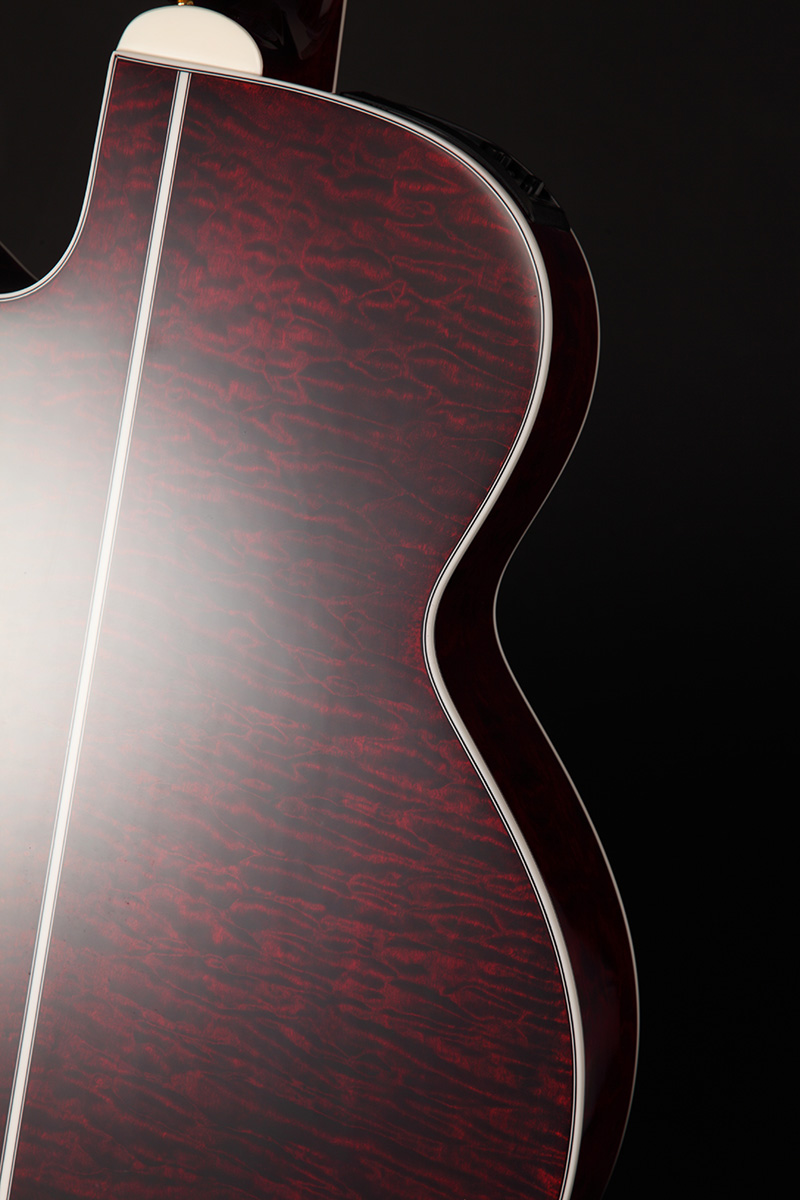 Takamine Gn75ce-wr Nex Mini-jumbo Cw Epicea Erable - Wine Red - Electro acoustic guitar - Variation 4