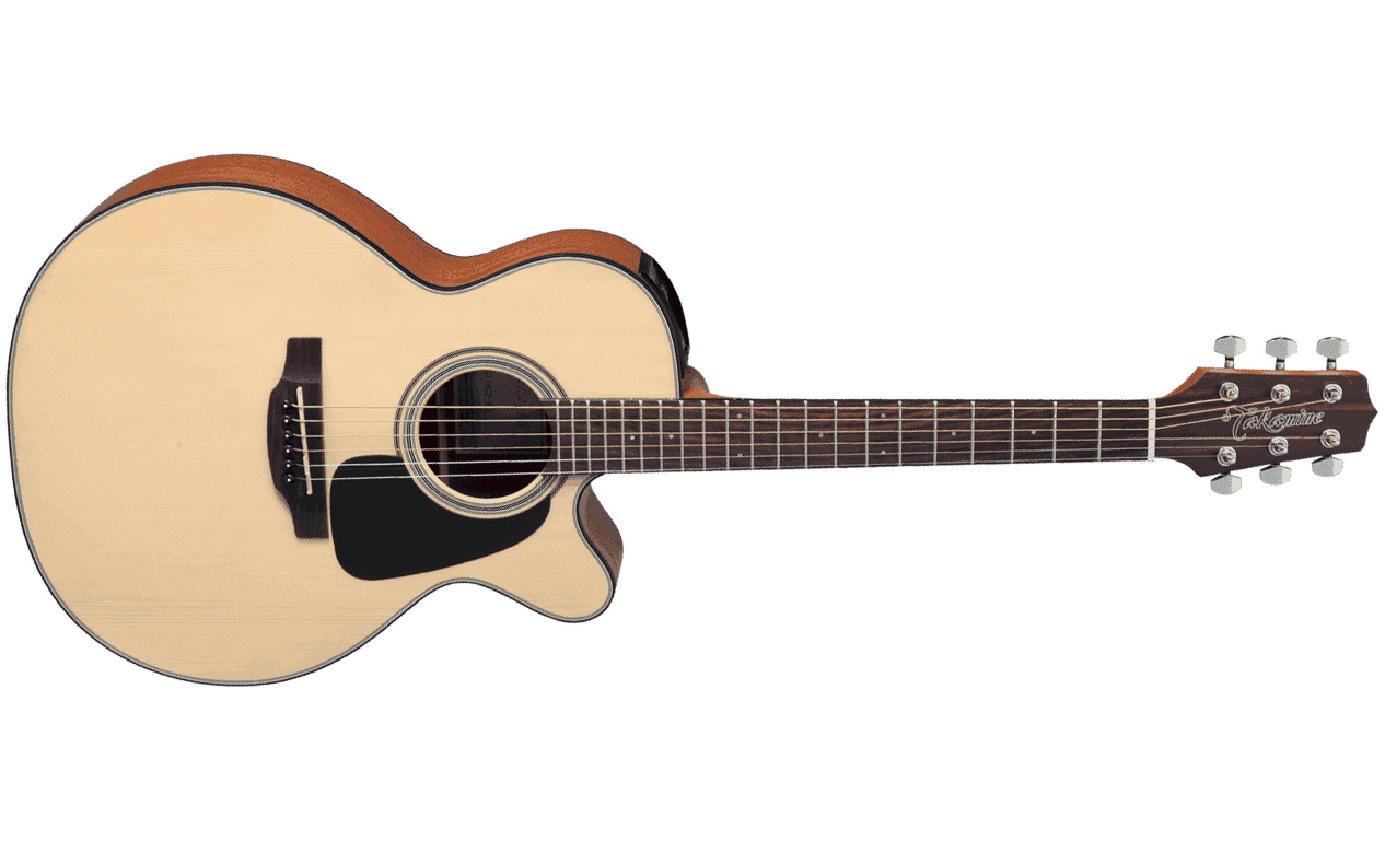 Takamine Gx18ce-ns Nex 3/4 Cw Epicea Acajou - Natural - Electro acoustic guitar - Variation 1