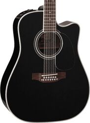 Folk guitar Takamine EF381SC Legacy Japan - Black