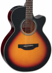 Electro acoustic guitar Takamine GF15CE-BSB - Brown sunburst gloss
