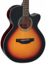 Folk guitar Takamine GF15CE-BSB - Brown sunburst gloss