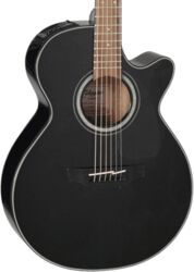 Folk guitar Takamine GF30CE-BLK - Black gloss